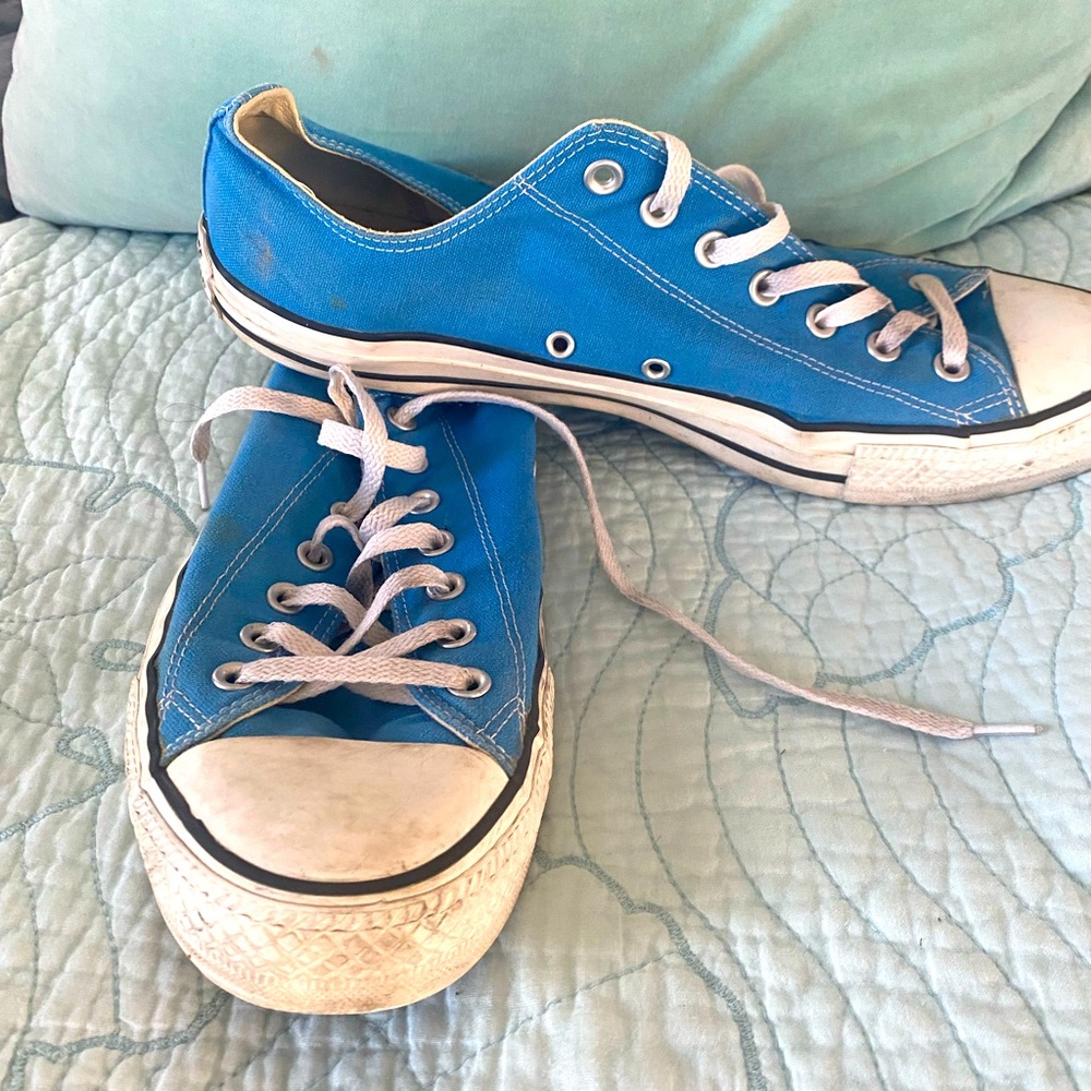 Blue Converse